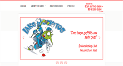 Desktop Screenshot of cartoon-design.com
